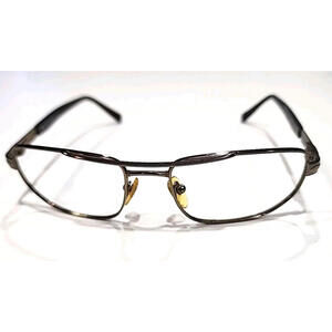 Persol 2157-S 618/47 No Lenses Brown Metal Rectangle Sunglasses Frame 57-18 135